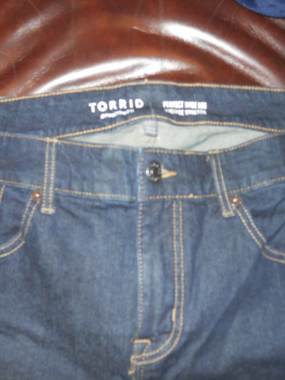TORRID WIDE LEG VINTAGE STRETCH
